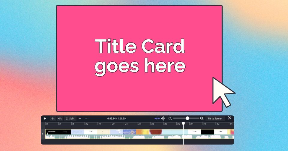 Adding a Title Card to Your Videos on Kapwing