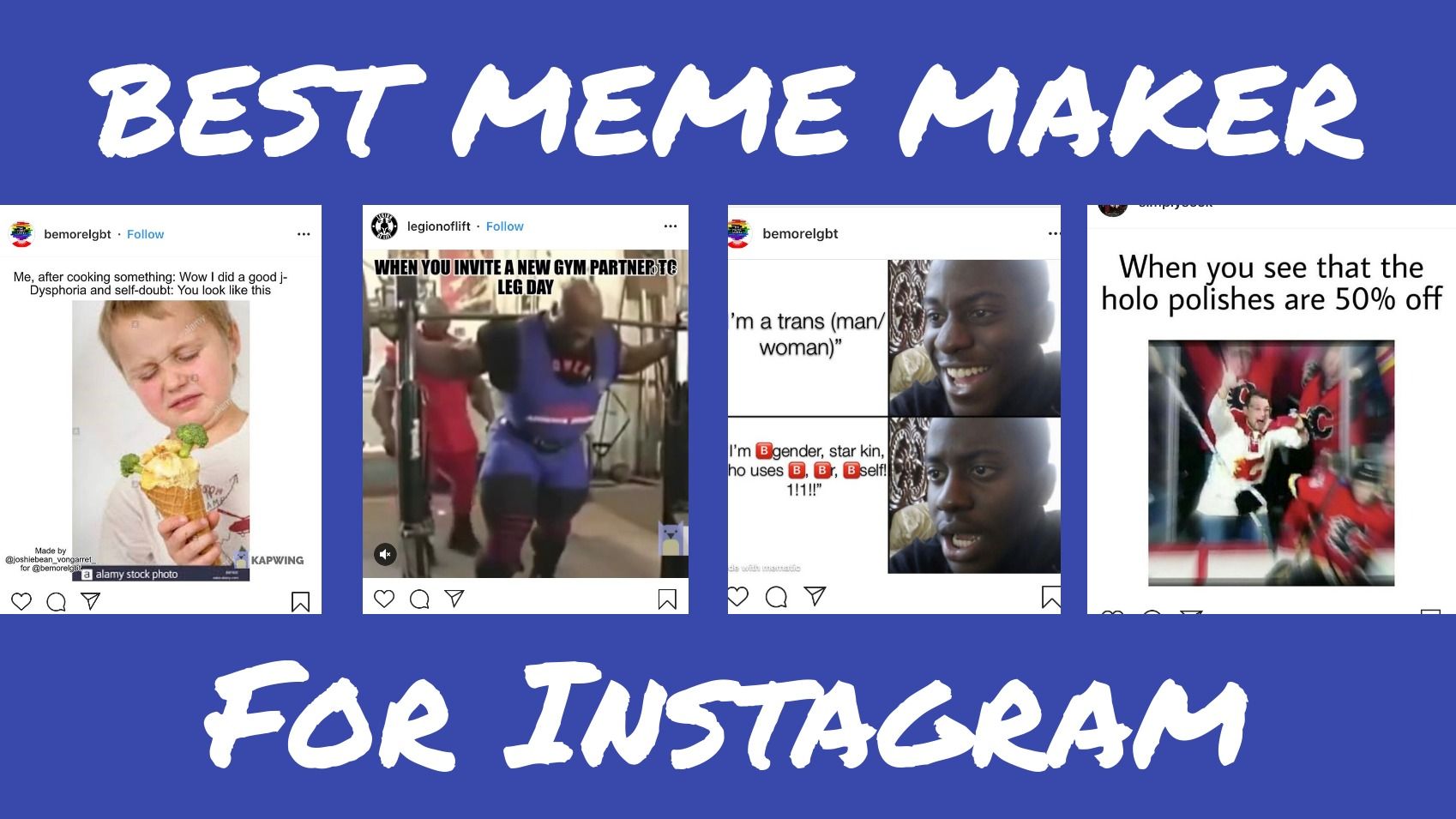 Best Meme Maker for Instagram (2019) - 1698 x 955 jpeg 168kB
