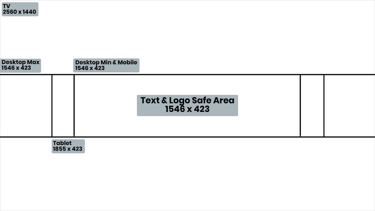 Youtube Banner Dimensions Template