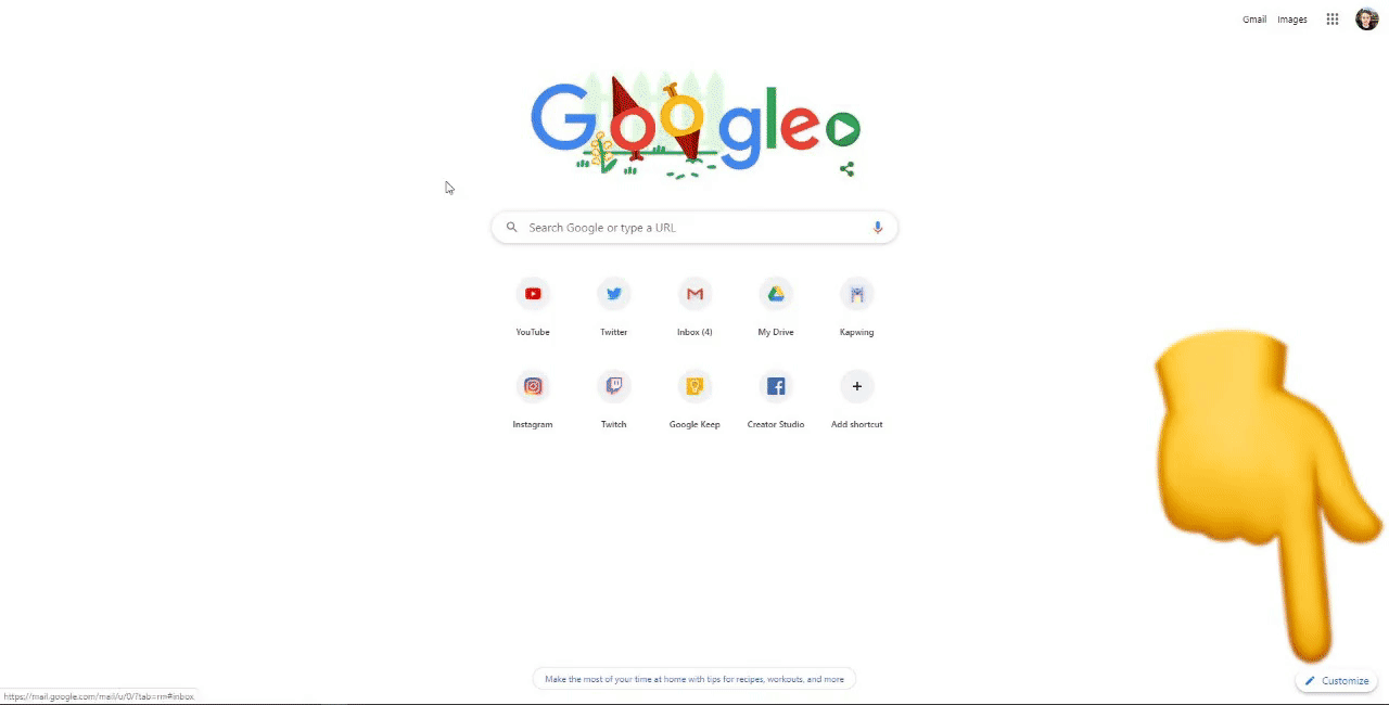 My new google background for my Computer - If you want any custom
