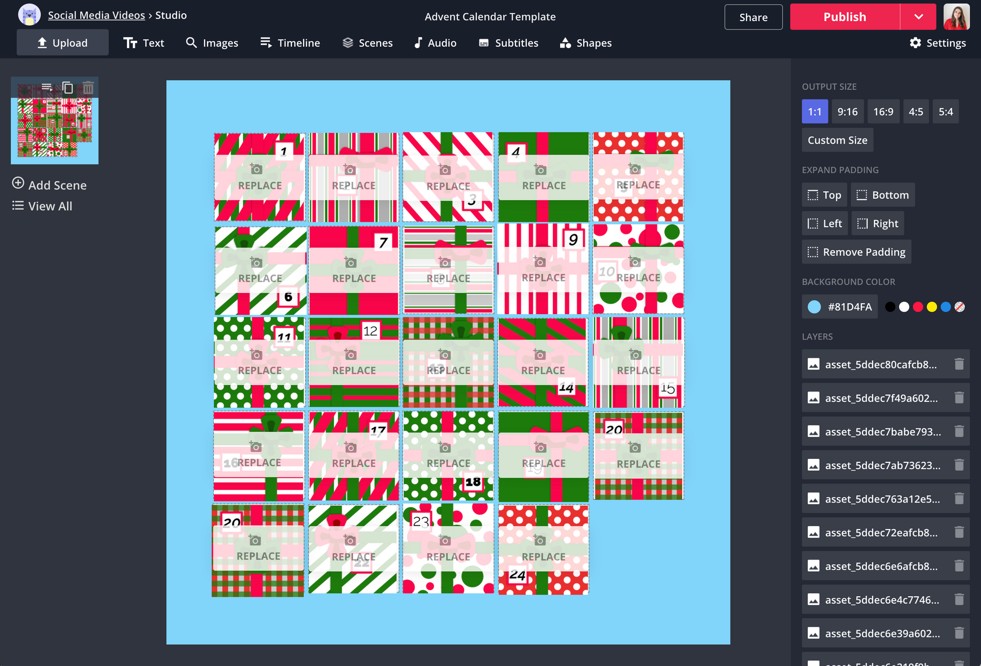 Digital Advent Calendars for an Interactive Christmas Campaign