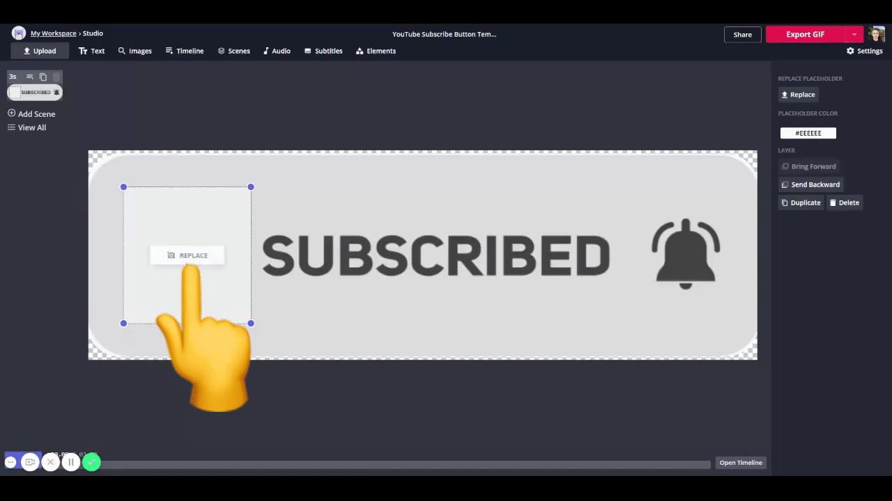 How to Make a "Subscribe" GIF for Your YouTube Channel