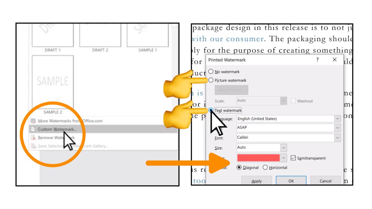 How To Add A Watermark To A Word Document