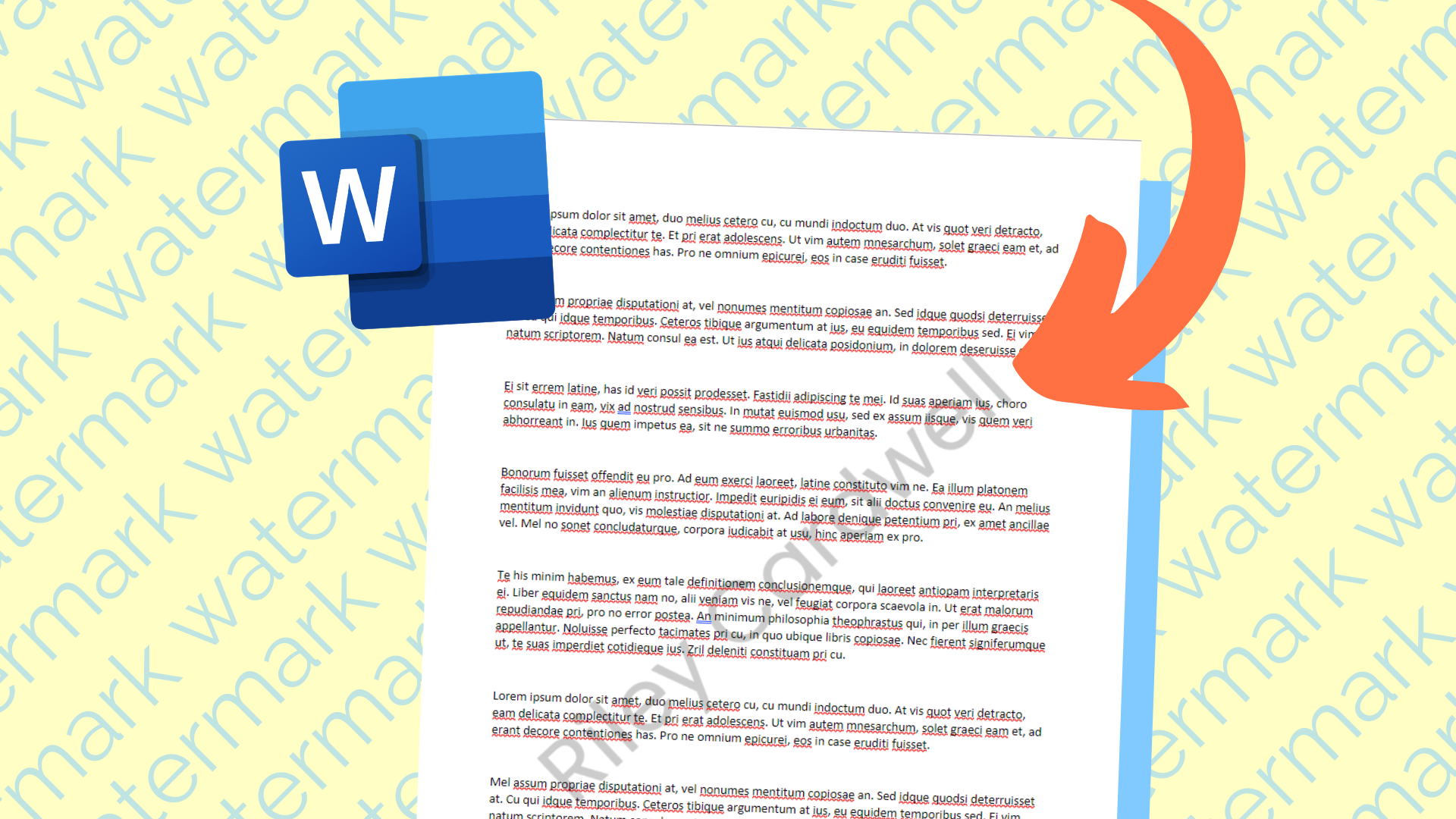 How To Add A Watermark To A Word Document