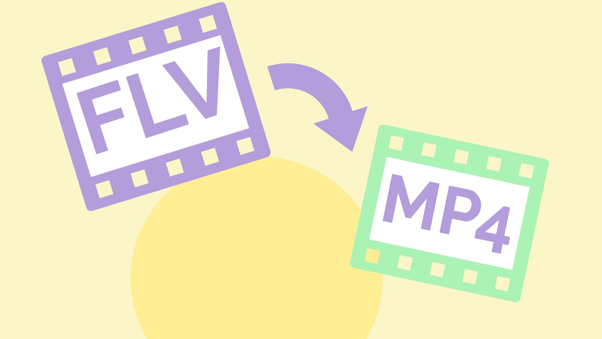 how to convert flv files into mp4s