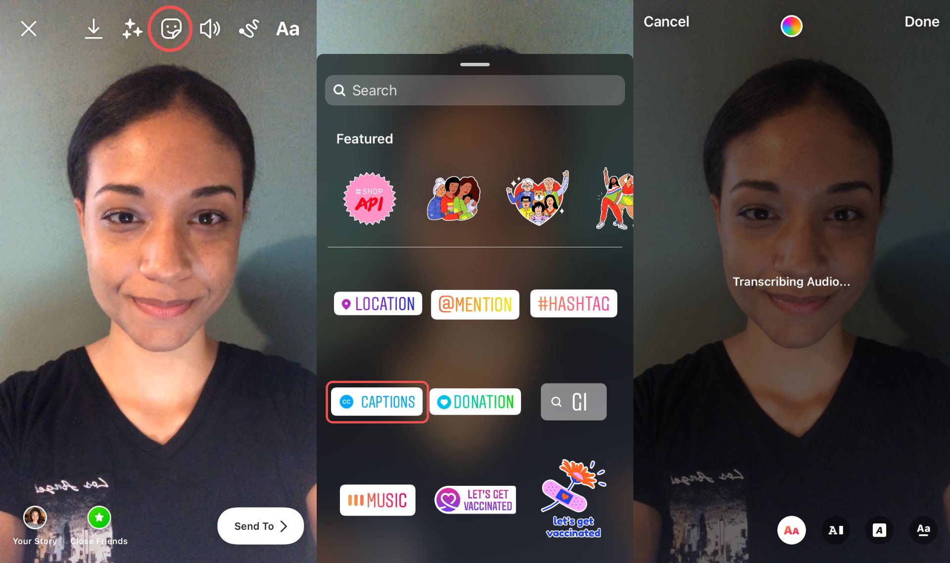 How to Add Automatic Captions to Instagram Stories