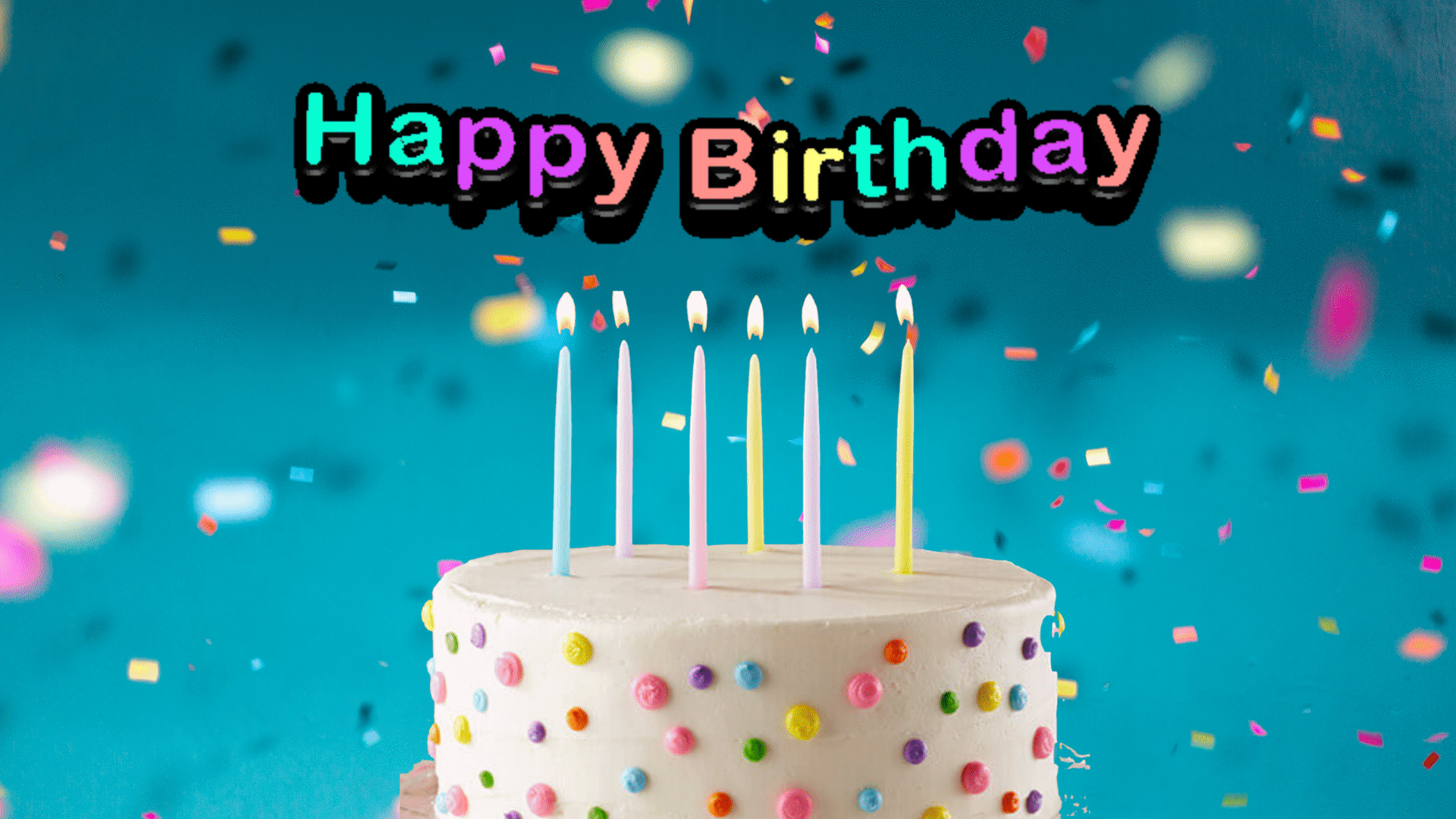 animated happy birthday cake images