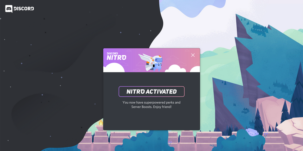 can discord nitro games be played with steam