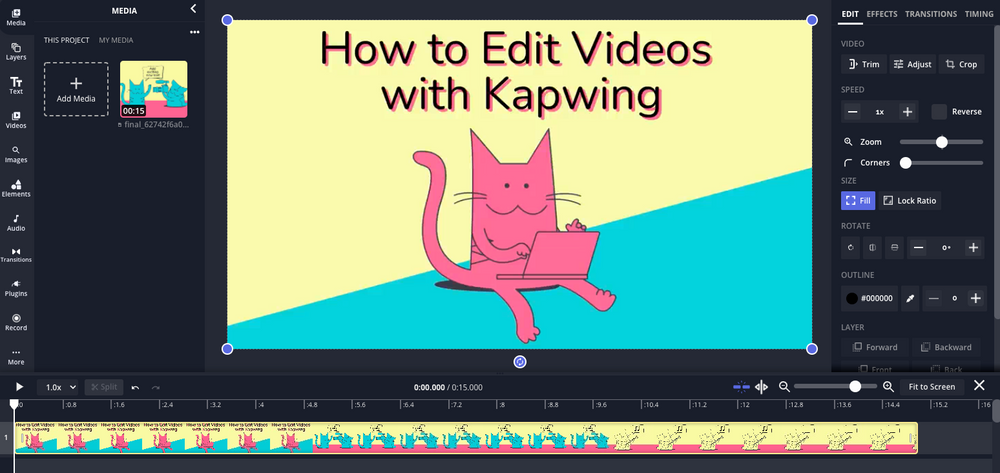 How To Edit Videos With Kapwing