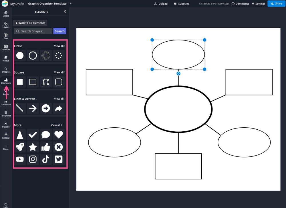 How to Make a Graphic Organizer Online (Template Included)