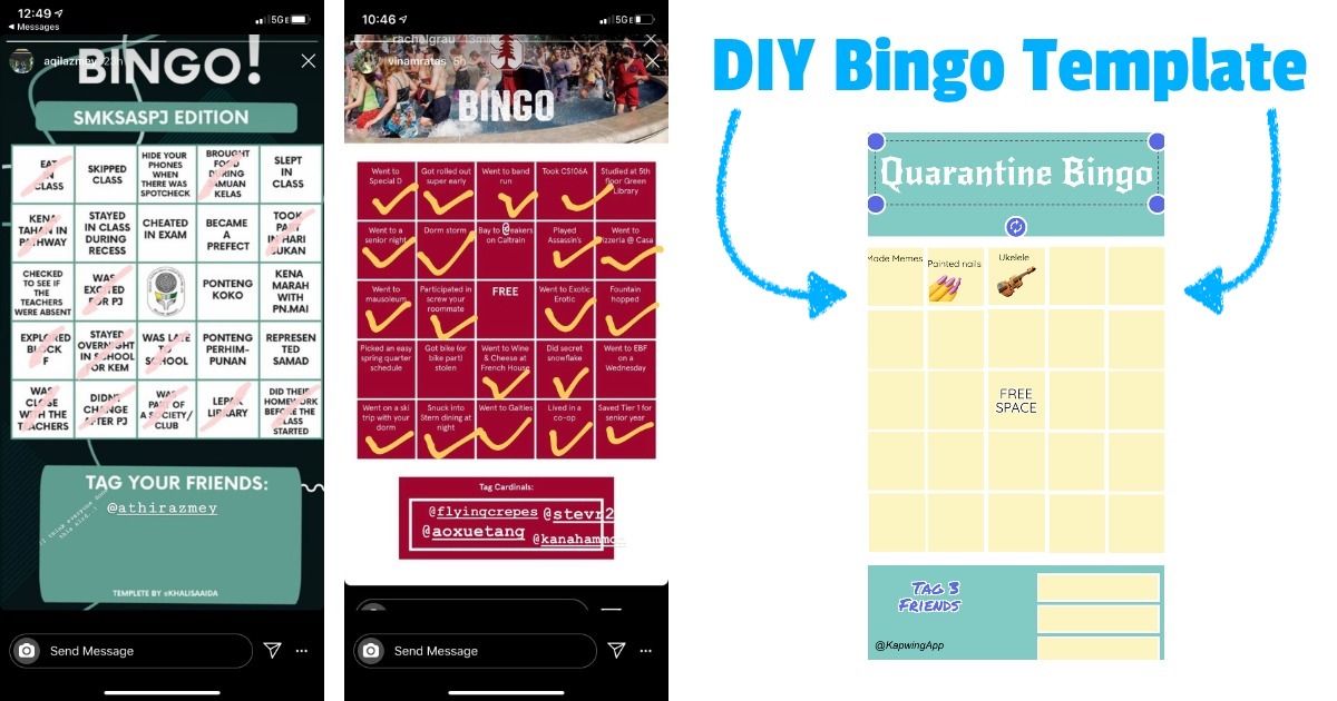 How to Make a Custom Instagram Bingo Template