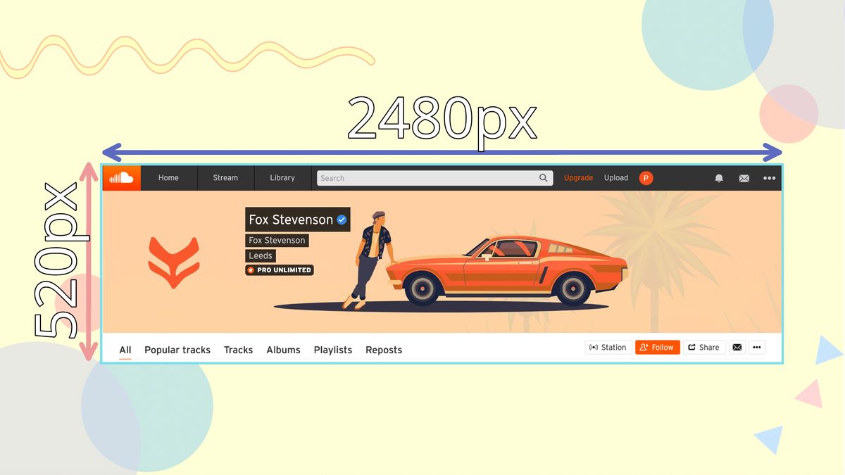 Profile image and header – SoundCloud Help Center