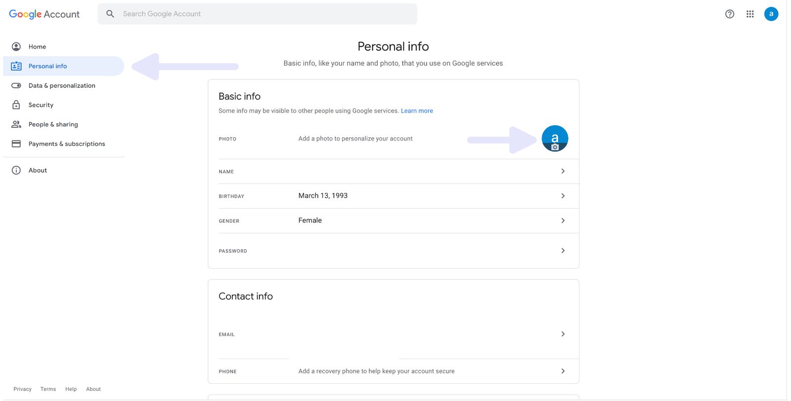 How to Change your Google Profile Picture