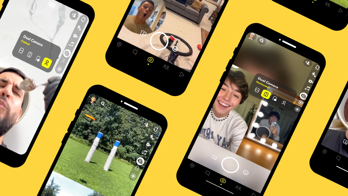 How To Use Dual Camera Mode In Snapchat