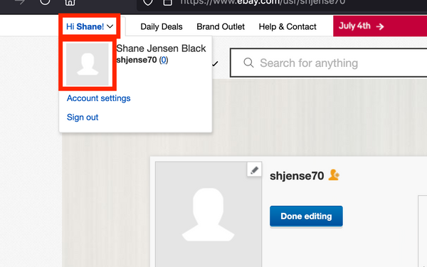 How to Create a Profile Picture for eBay