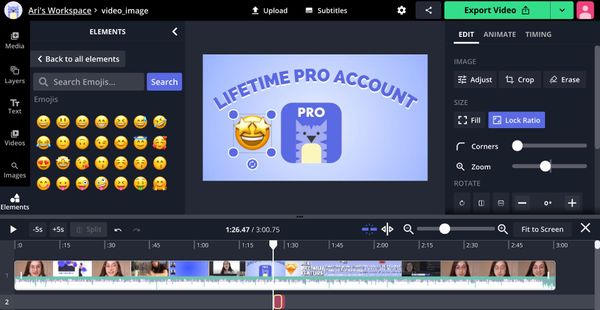 Add Emoji to Photos and Videos Online