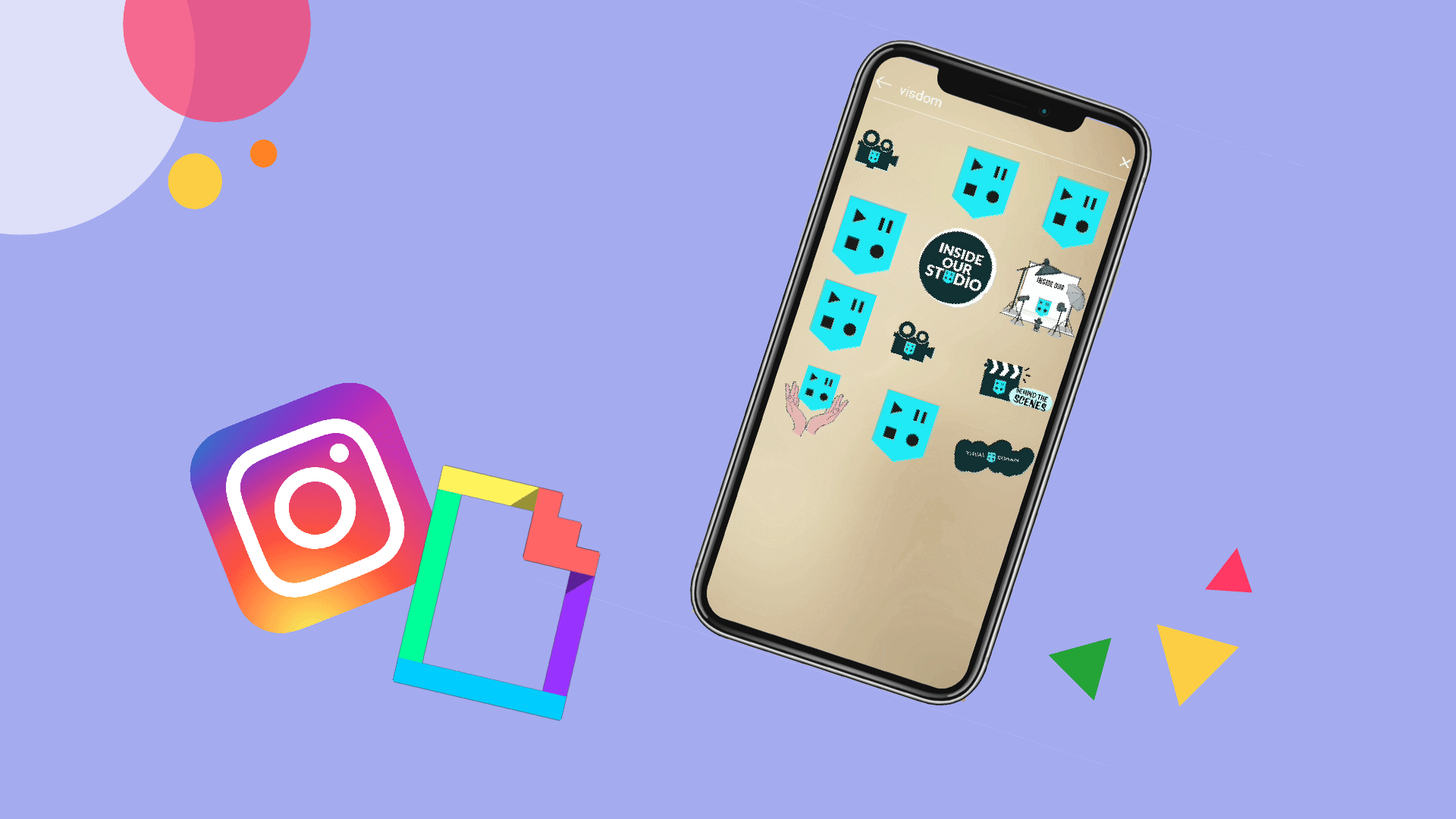 Instagram GIFs / stickers  Instagram blog, Instagram creative